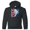 18500B Youth Heavy Blend Hooded Sweatshirt Thumbnail